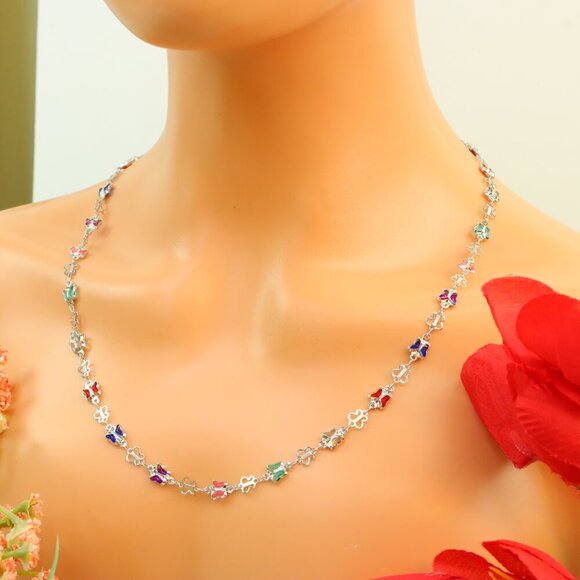 "New Beautiful Design Necklace Chain for Women/Girls, Gift, N554 - Picture 4 of 10